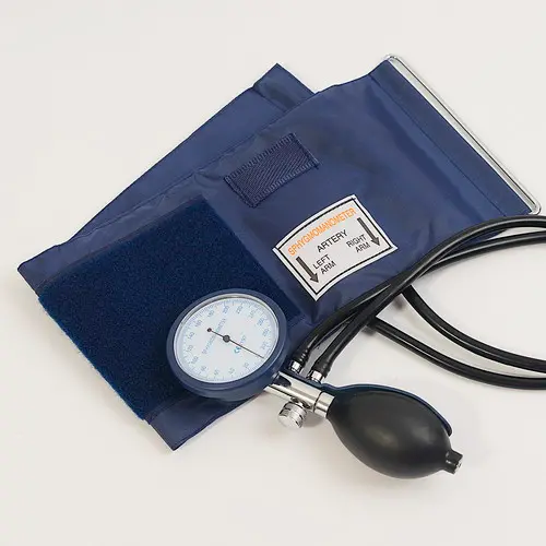 Sphygmomanomètre anéroïde médical médical avec stéthoscope