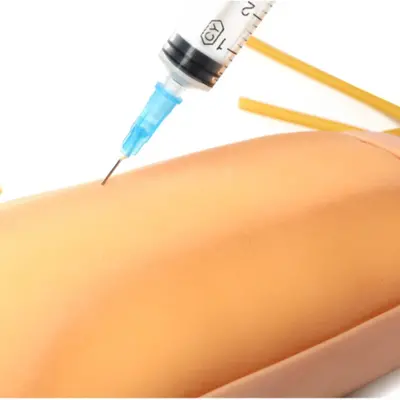 Kit de formation IV avec avant-bras de pratique de ponction veineuse, coussin de formation d'injection intramusculaire pour la formation des infirmières 